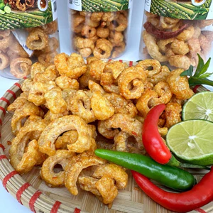 800Gr Tóp Mỡ Chiên Cuộn Mắm Tỏi - Giòn Ngon, Cay Nhẹ, Cực Bắt Vị VNFoods