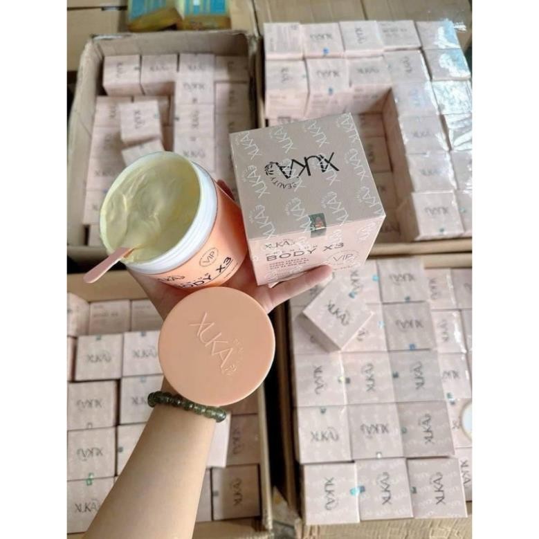 Kem Body XUKA X3 Hồng Trắng Da Body, Chống Nắng, Kháng Nước, Thấm Nhanh Không Bết Rít
