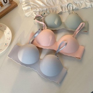 Combo 3 Áo ngực nữ su non mút dày nâng ngực gợi cảm - Set 3 Áo lót không gọng dây quai mềm mại A5277