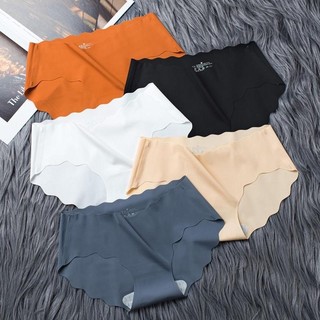 Combo 5 Quần lót nữ đúc su viền uốn lượn - Set 5 Quần chip nữ không lộ viền đáy ép kháng khuẩn LA09