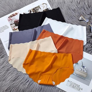 Combo 5 Quần lót nữ đúc su viền uốn lượn - Set 5 Quần chip nữ không lộ viền đáy ép kháng khuẩn LA09