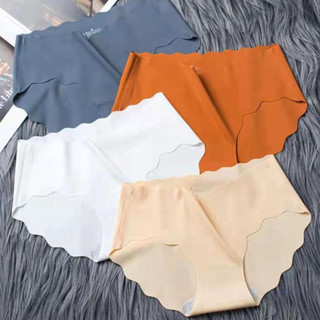 Combo 5 Quần lót nữ đúc su viền uốn lượn - Set 5 Quần chip nữ không lộ viền đáy ép kháng khuẩn LA09