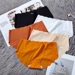 Combo 5 Quần lót nữ đúc su viền uốn lượn - Set 5 Quần chip nữ không lộ viền đáy ép kháng khuẩn LA09