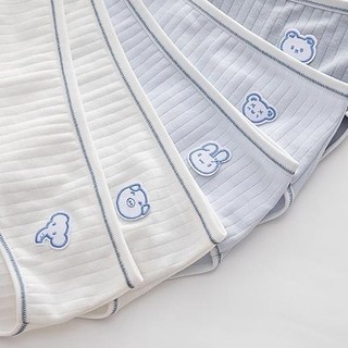 Combo 5 Quần lót nữ đính họa tiết hình thú cute- Set 5 Quần lót cotton màu sắc pastel nhẹ nhàng L861