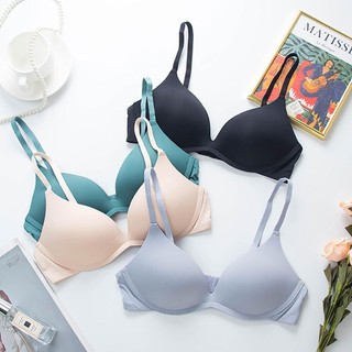 Combo 3 Áo ngực nữ không gọng chất su mềm mại - Set 3 Áo lót nữ mút mỏng dây quai co giãn tốt A239