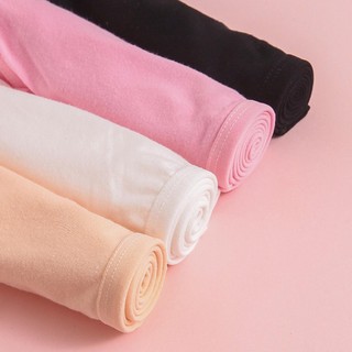 Combo 4 áo lá bé gái cotton thoáng mát, áo lá học sinh không mút dễ chịu, màu trơn dễ phối đồ  B032