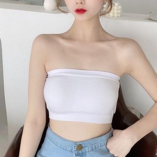 Set 3 Áo ống cotton co giãn không mút ngực - Combo 3 Áo quây ngang không dây thoáng mát B0123