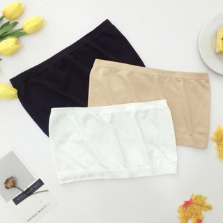 Set 3 Áo ống cotton co giãn không mút ngực - Combo 3 Áo quây ngang không dây thoáng mát B0123