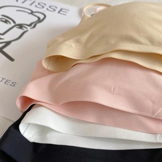 Combo 3 Áo bra su trơn mềm mịn thoáng mát - Set 3 Áo lót 2 dây mảnh mút mỏng tháo rời tiện lợi B8881