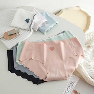 Set 3 Quần lót nữ su đúc họa tiết xinh xắn, Đồ lót nữ quần chip chất su co dãn không lộ viền L8520