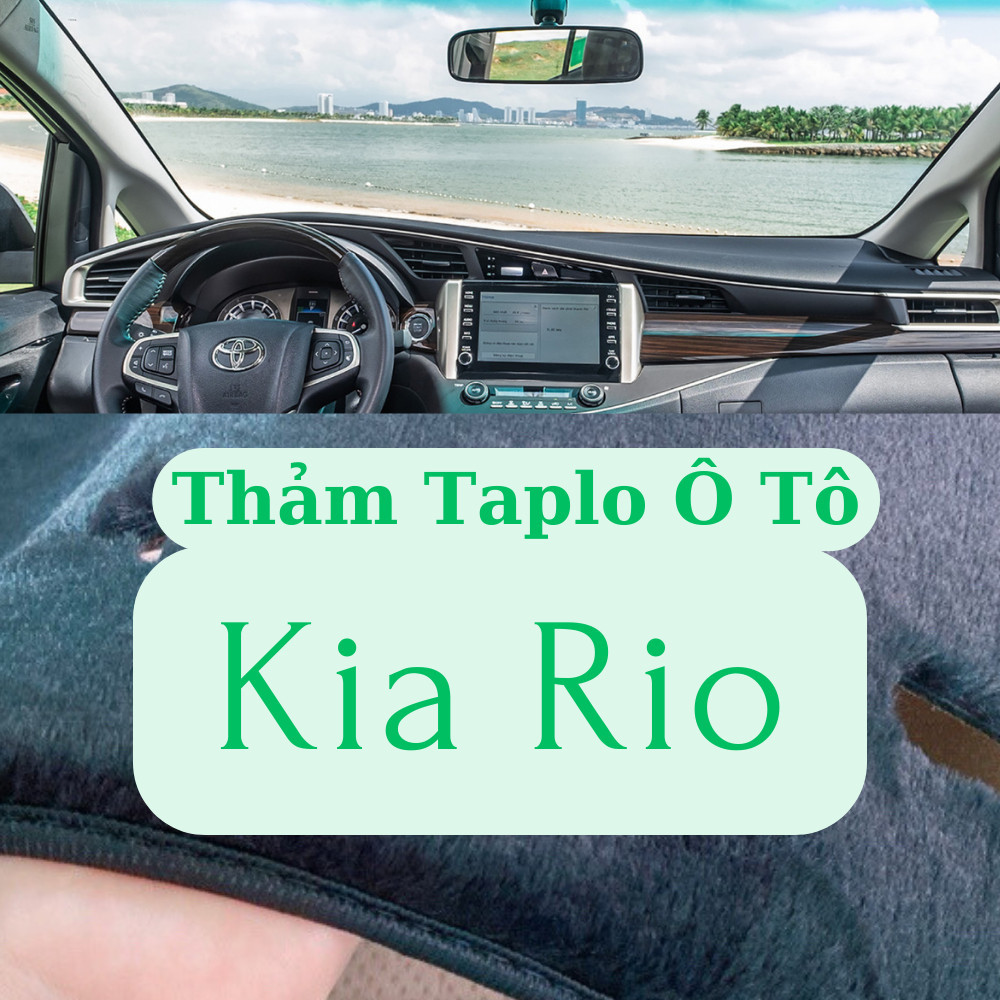 Thảm Che Nắng Taplo Kia Rio,Lót Mặt Taplo Xe Hơi Ô Tô 3 Lớp Chống Trượt ...