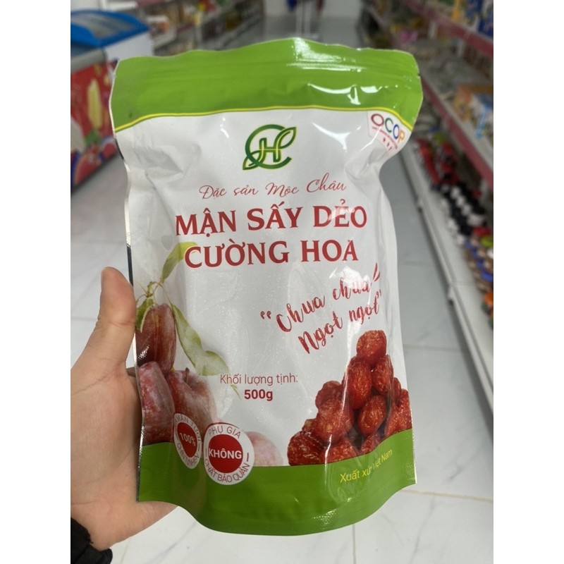 Mận Sấy Dẻo Mộc Châu - Đặc sản Tây Bắc ( loại gói to 500gr)