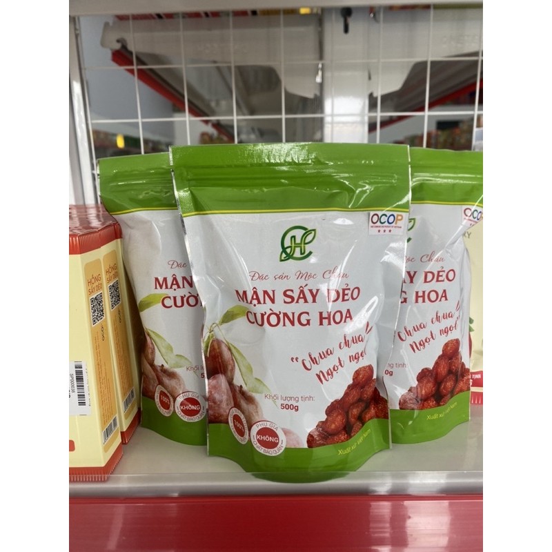 Mận Sấy Dẻo Mộc Châu - Đặc sản Tây Bắc ( loại gói to 500gr)
