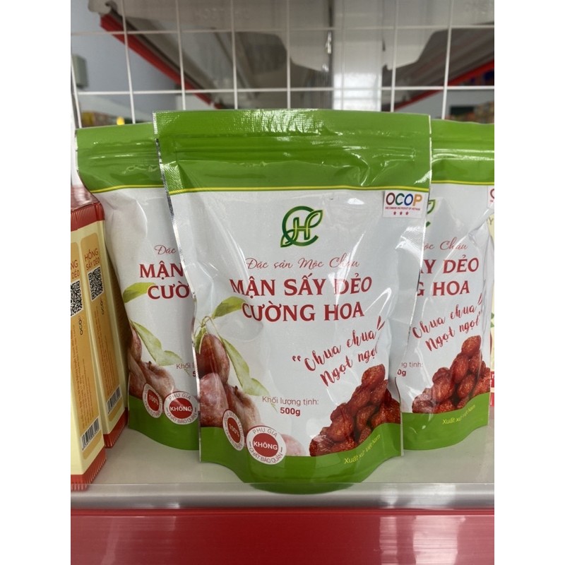 Mận Sấy Dẻo Mộc Châu - Đặc sản Tây Bắc ( loại gói to 500gr)