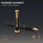Bút máy, bút ký cao cấp Parker Sonnet, thân vỏ kim loại, mạ vàng 18K hoặc chrome — ảnh 8