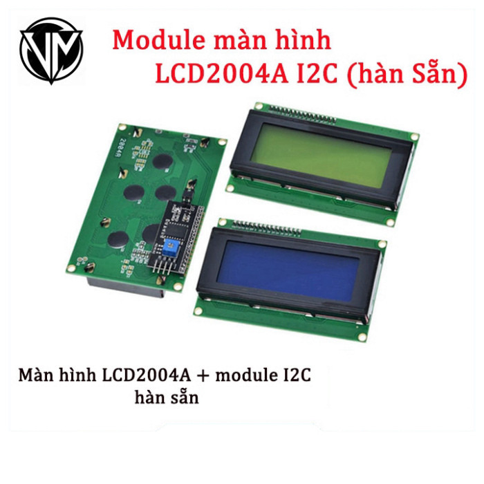 Màn hình LCD 2004 kèm module I2C (Hàn sẵn) | Shopee Việt Nam