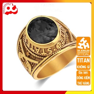 Men's Gold-Plated Ring by trangsuc3h