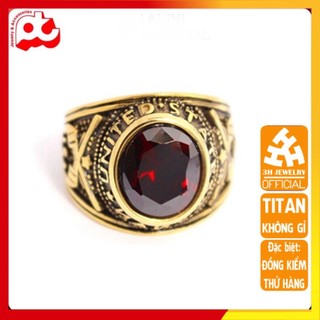 Men's Gold-Plated Ring by trangsuc3h