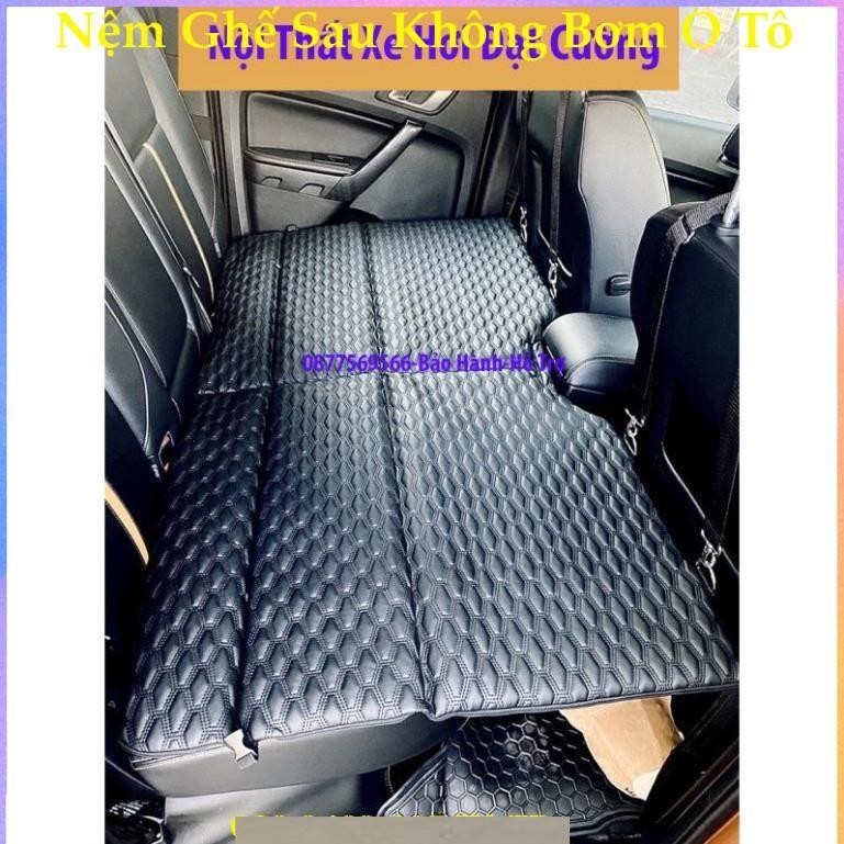 Đệm Nằm Sau Xe Hơi 6 Mảnh Gấp Gọn Cứng Cáp Bền Bỉ Bảo Hành 12 Tháng