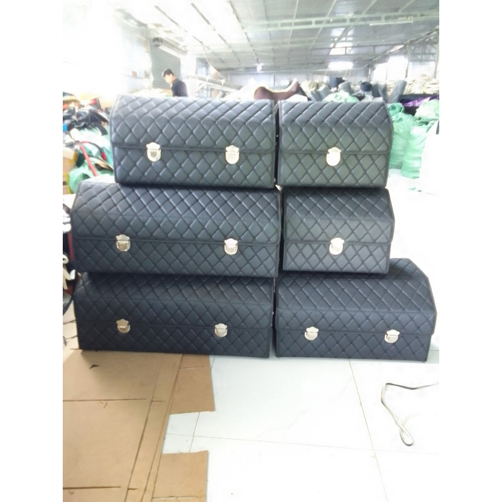 Thùng Đựng Đồ Cốp Ô Tô Da 6d Nhiều Màu Sắc Hàng Đẹp Cao Cấp Bảo Hành Chất Lượng 12 Tháng