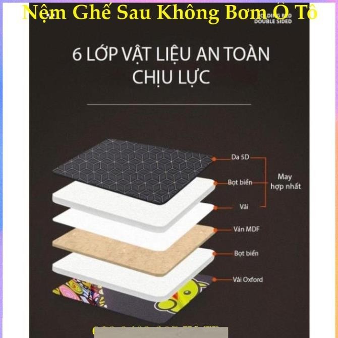 Đệm Nằm Sau Xe Ô Tô Gấp Gọn 6 Mảnh Cao Cấp Chính Hãng Hàng 7 Lớp Chịu Lực Đủ Dòng Xe Hạng A B Tới 7 Chỗ