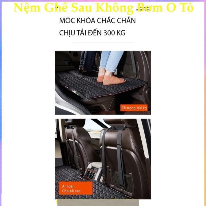 Đệm Giường Ghế Ô Tô Dạng Treo, Loại Gập Gọn 6 Tấm Cao Cấp Hơn, Không Cần Bơm Hơi, Cứng Cáp Dễ Sử Dụng