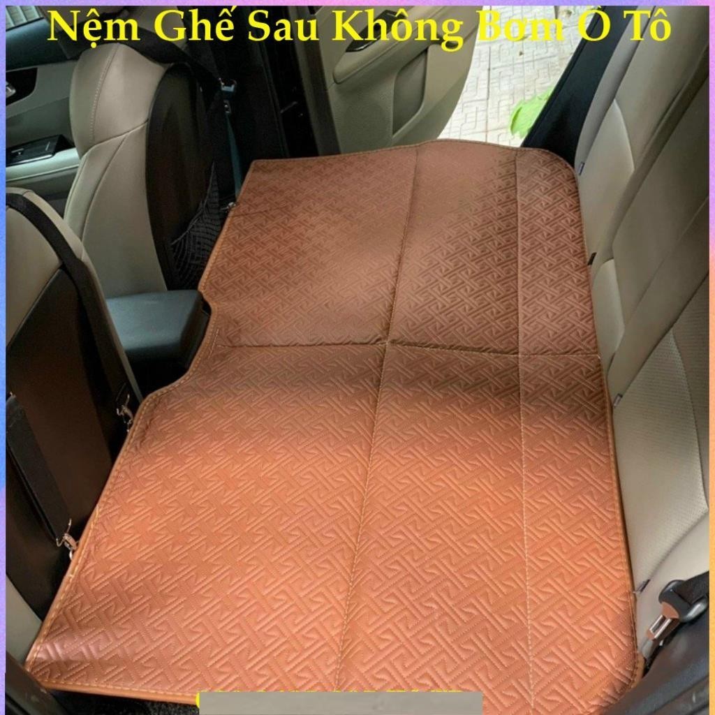 Đệm Giường Ghế Ô Tô Dạng Treo, Loại Gập Gọn 6 Tấm Cao Cấp Hơn, Không Cần Bơm Hơi, Cứng Cáp Dễ Sử Dụng