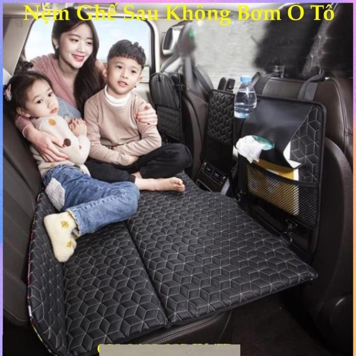 Đệm Sau Ô Tô Không Bơm Treo Ghế Cho Hang Ghế Sau Gấp Gọn 6 Mảnh Hàng Cao Cấp Bảo Hành 12 Tháng