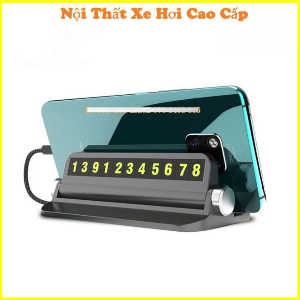 Bảng Ghi Số Điện Thoại Kiêm Giá Đỡ Điện Thoại Gắn Trên Taplo Ô Tô Để Lại Liên Lạc Khi Đỗ Xe