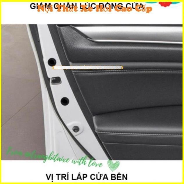 Nút Giảm Chấn Ô Tô Giảm Lực Đóng Cửa Cánh Bên Nắp Capo Và Nắp Cốp Xe Miếng Đệm Giảm Chấn Silicon Chống Sốc Xe Hơi