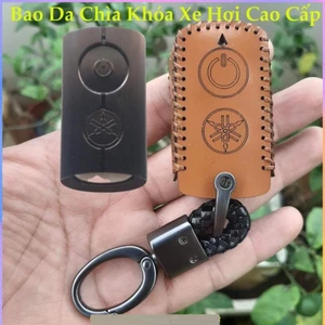 Bao Da Chìa Khóa Smartkey Yamaha NVX, Janus, Nozza Grande, FreeGo, Latte, Exciter 155 VVA da bò thật, bảo hành 2 năm