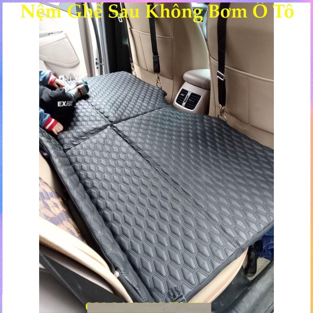 Đệm Không Bơm Ghế Sau Ô Tô Gấp Gọn Cứng Cáp Bảo Hành 12 Tháng Hàng Đẹp