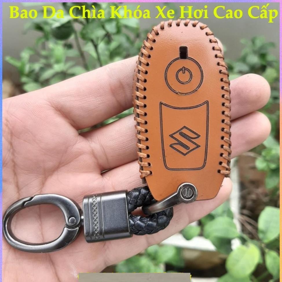 1 Bao Da Chìa Khóa Smartkey Suzuki GSX R150 da thật, bảo hành 2 năm