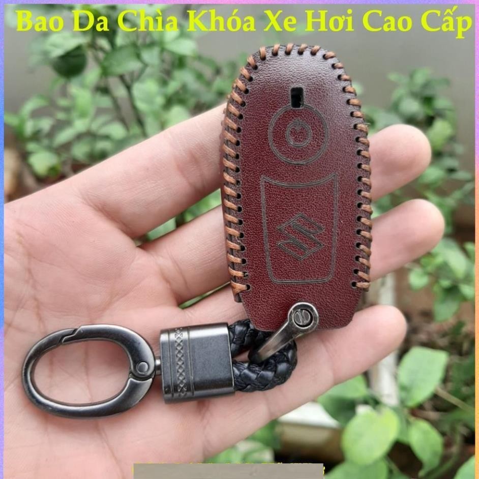 1 Bao Da Chìa Khóa Smartkey Suzuki GSX R150 da thật, bảo hành 2 năm