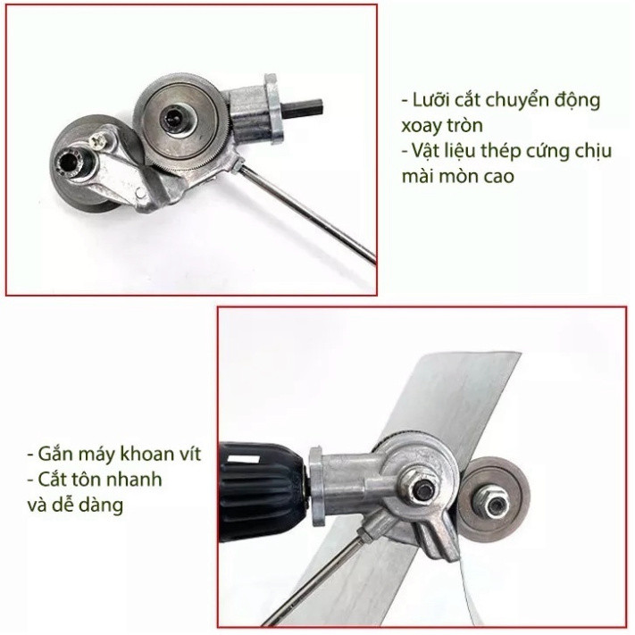 Đầu cắt tôn,cắt tôn sóng,thép và inox..Lưỡi cắt tôn gắn máy khoan.đầu cắt tôn gắn máy khoan,Đầu