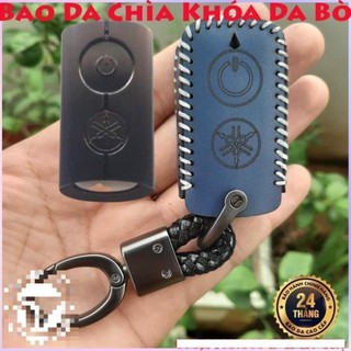 Bao Da Chìa Khóa Smartkey Yamaha NVX, Janus, Nozza Grande, FreeGo, Latte, Exciter 155 VVA da bò thật, bảo hành 2 năm