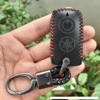 Bao Da Chìa Khóa Smartkey Yamaha NVX, Janus, Nozza Grande, FreeGo, Latte, Exciter 155 VVA da bò thật, bảo hành 2 năm