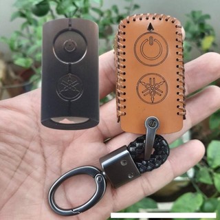 Bao Da Chìa Khóa Smartkey Yamaha NVX, Janus, Nozza Grande, FreeGo, Latte, Exciter 155 VVA da bò thật, bảo hành 2 năm