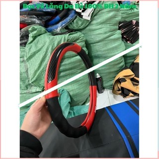 Bọc Vô Lăng Da Carbon Cho Xe Hơi Size 37 38 39 Đủ Dòng Xe 4 Tới 7 Chỗ Hàng Đẹp Bảo Hành 12 Tháng