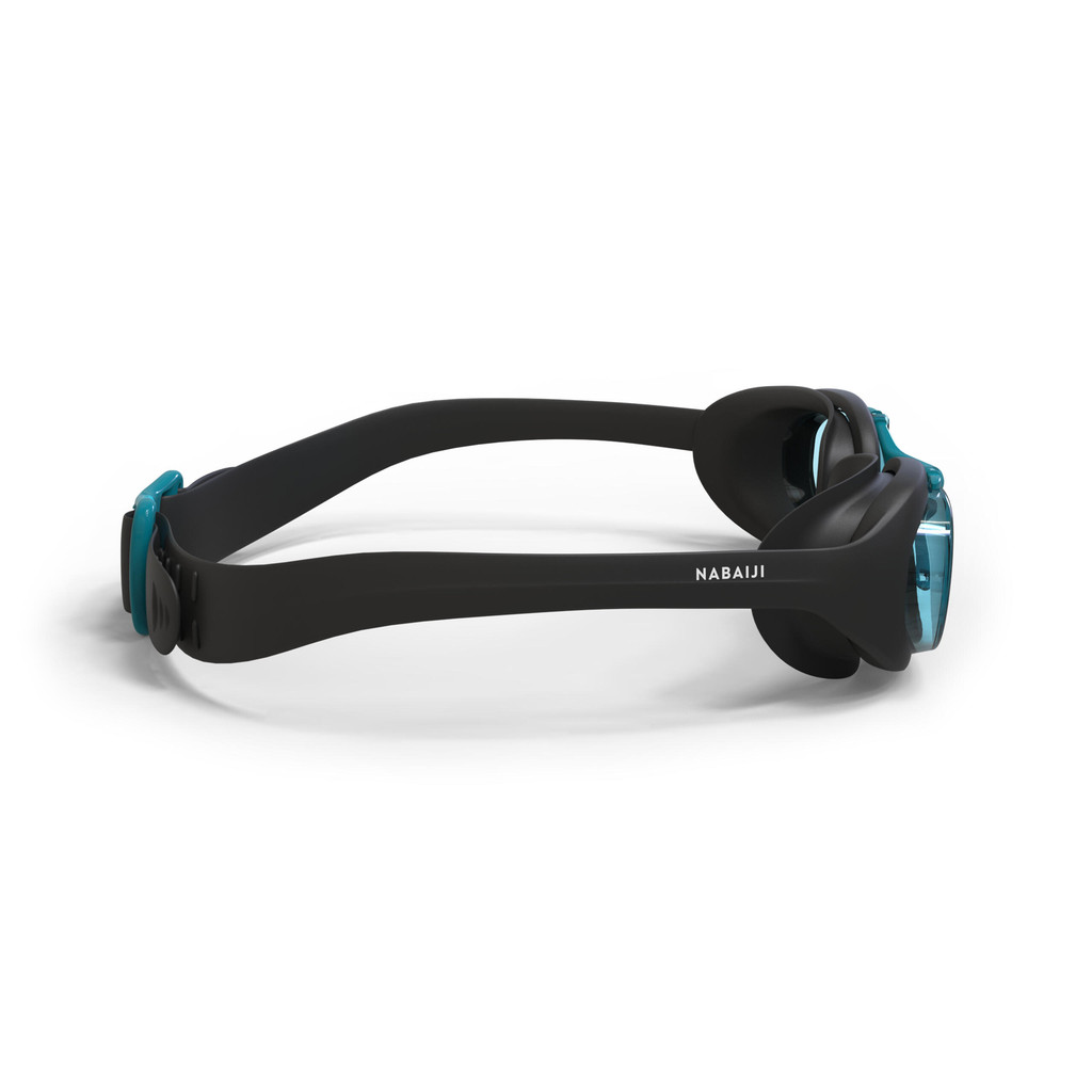 Ảnh Kính bơi tròng kính tròng suốt xbase 100 cỡ l cho người lớn đen DECATHLON NABAIJI mã 8669830 3