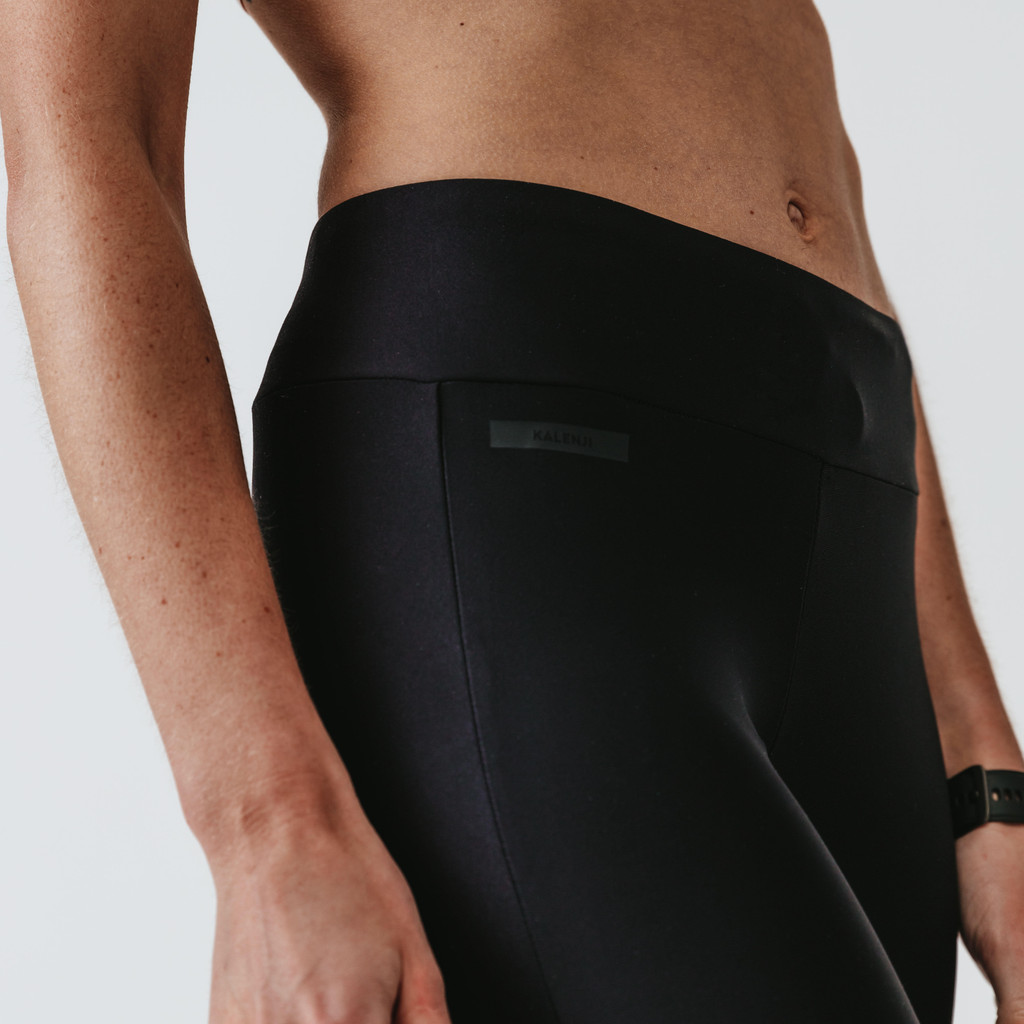 Ảnh Quần lửng chạy bộ run dry cho nữ đen DECATHLON kalenji mã 8552202 2