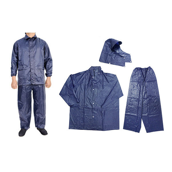 Bộ Quần Áo Đi Mưa Vải Pvc Size Xl