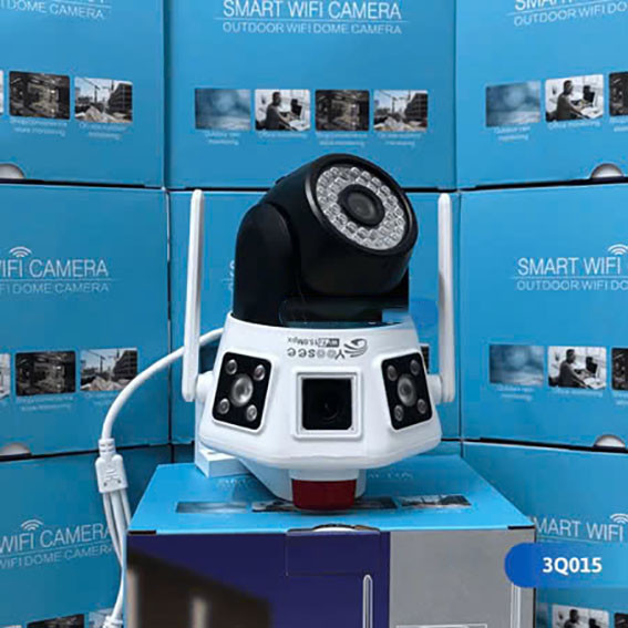 Camera Ngoài Trời Yoosee 15.0Mpx 2 Mắt Kép 3 Khung Hình 3Q015 Có Hú Còi Báo Động Và Đàm Thoại 2 Chiều Cao Cấp