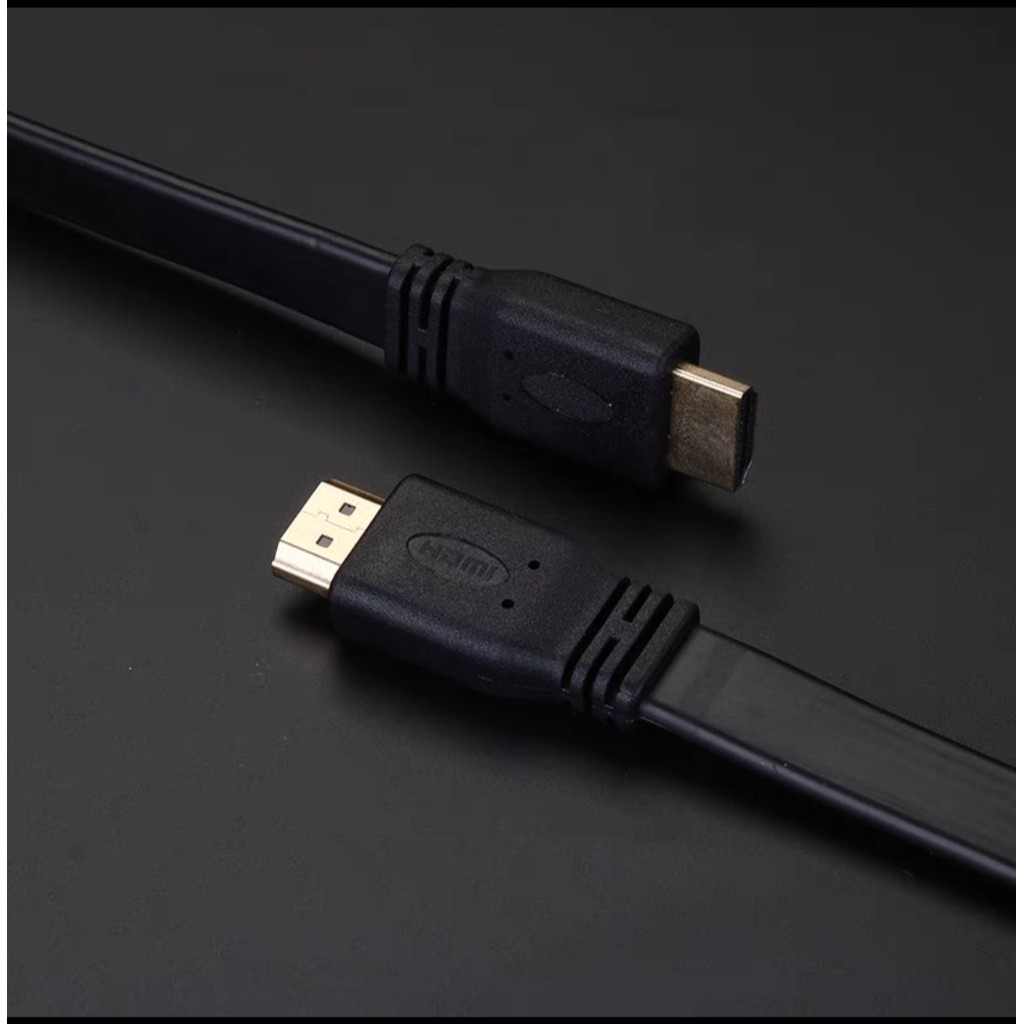 Cáp 2 Đầu Hdmi Dây Dẹp Dài 1.5M Truyền Tải Hình Ảnh Sắc Nét Chuẩn Full Hd