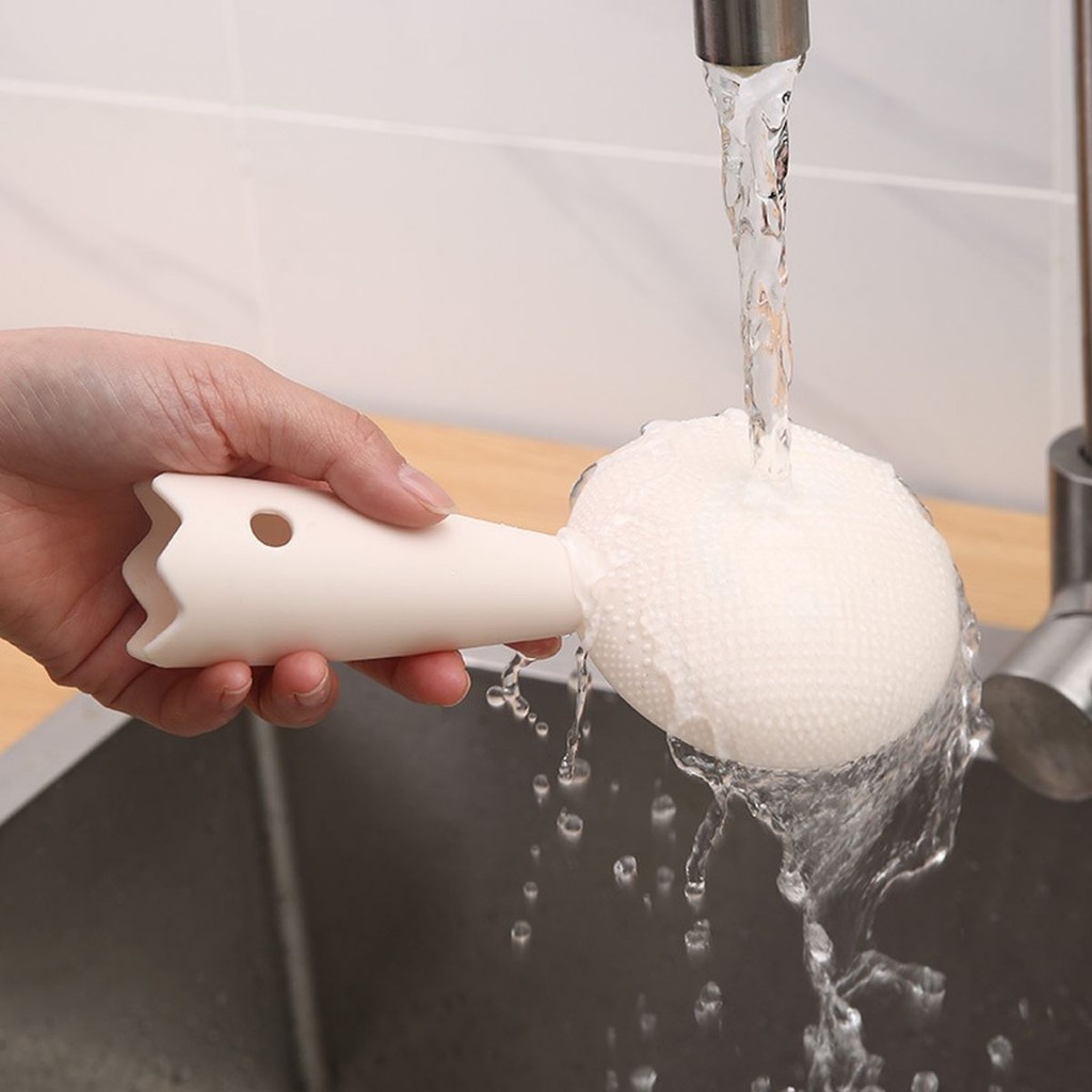Vá Xới Cơm Hình Mặt Cười Đáng Yêu Nhiều Màu Sắc