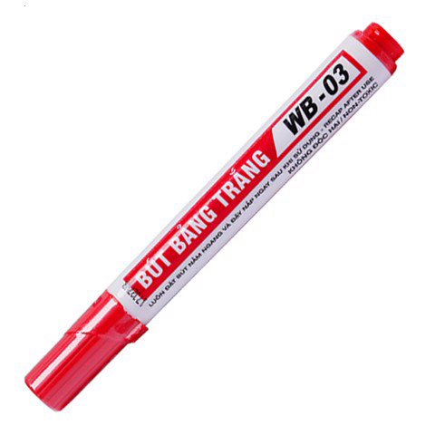 Bút Lông Viết Bảng Thiện Long Wb-03 Màu Đỏ