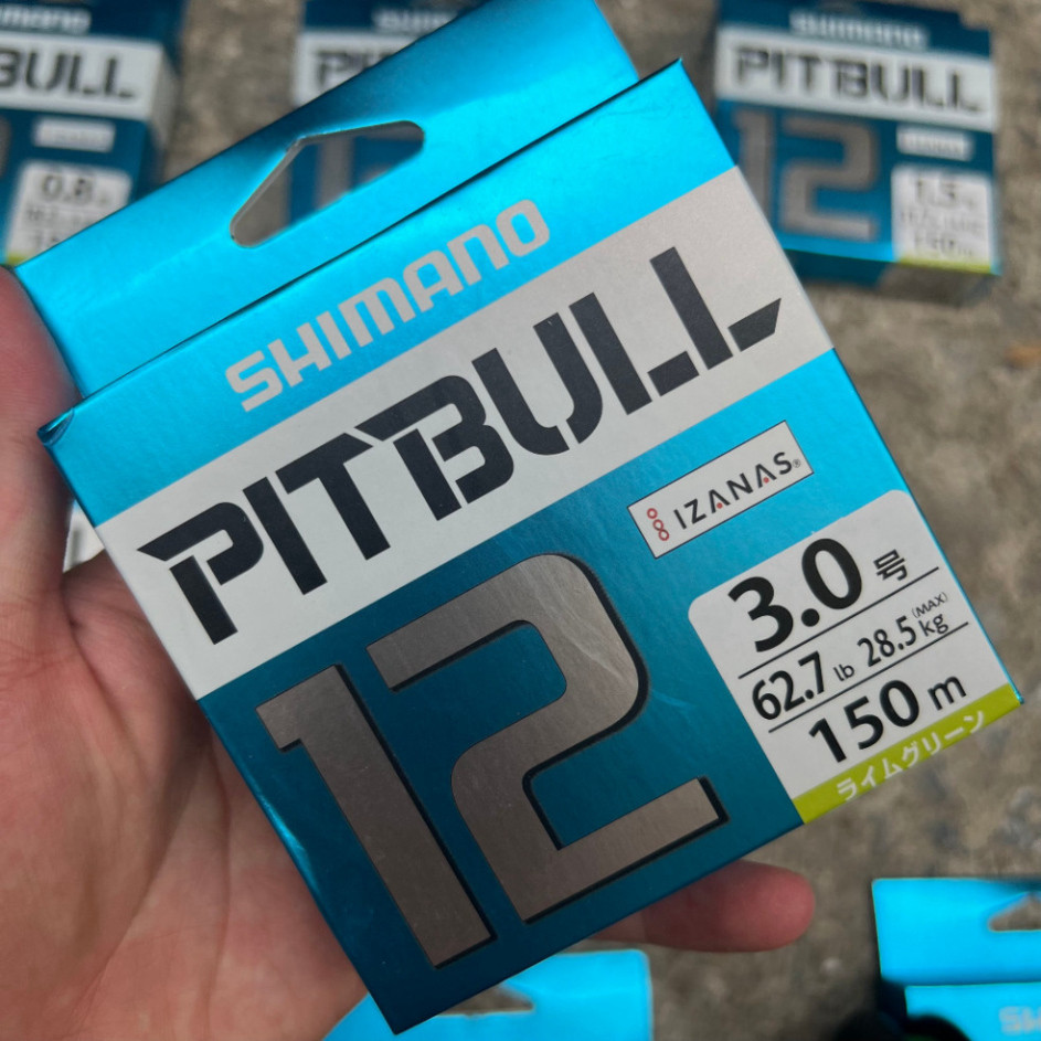 Dây Dù 150m Câu Cá PE Pitbull 12 Chính Hãng - DD150M hàng chuẩn siêu zai gahbxva111