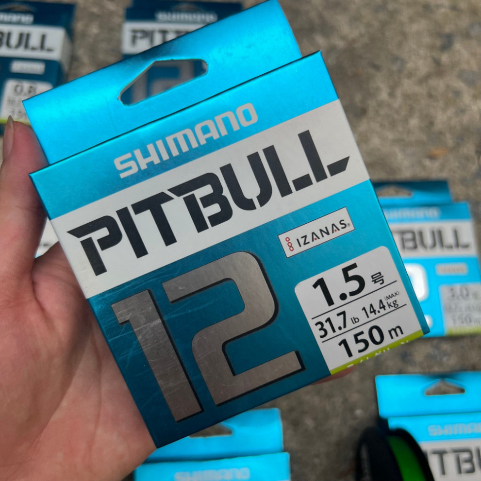 Dây Dù 150m Câu Cá PE Pitbull 12 Chính Hãng - DD150M hàng chuẩn siêu zai gahbxva111