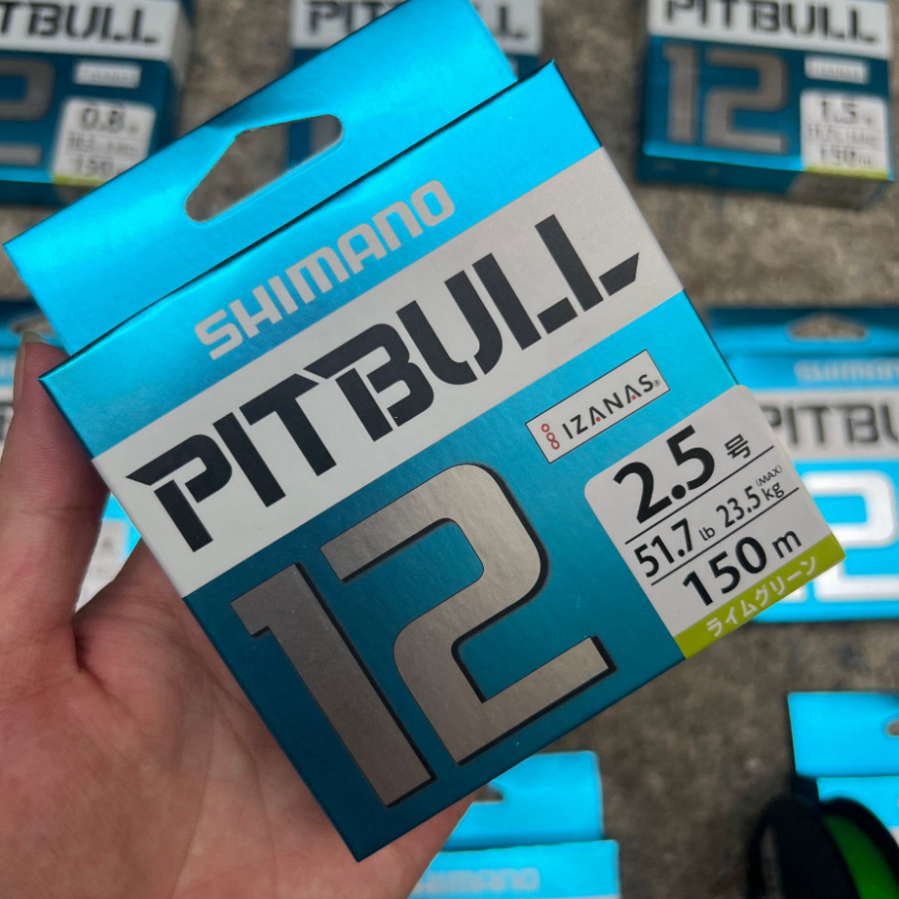 Dây Dù 150m Câu Cá PE Pitbull 12 Chính Hãng - DD150M hàng chuẩn siêu zai gahbxva111