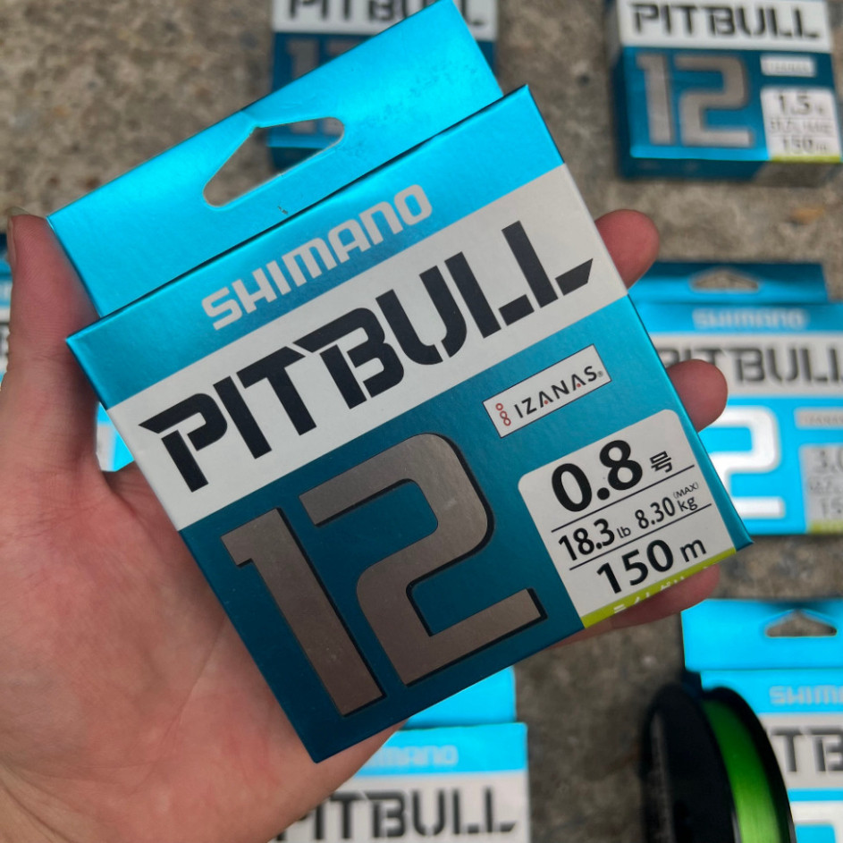 Dây Dù 150m Câu Cá PE Pitbull 12 Chính Hãng - DD150M hàng chuẩn siêu zai gahbxva111